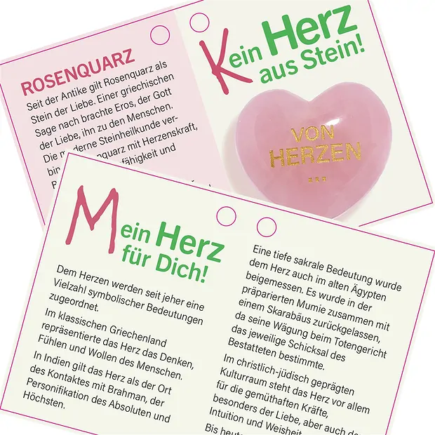 Herz mit Gravur "Von Herzen..." in Geschenkschachtel | Marco Schreier
