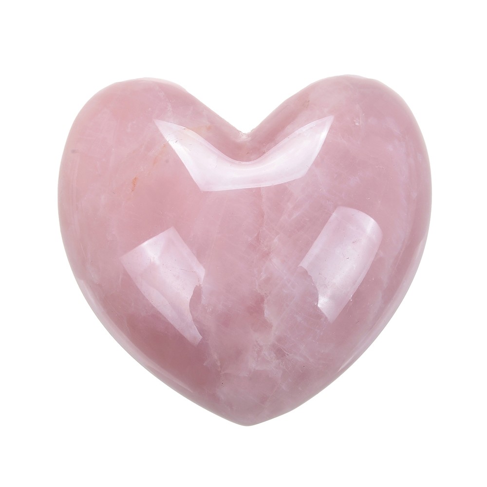Puffy heart, Rose Quartz, 10cm, gift box | wholesaler gems & healing stones