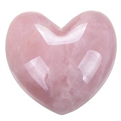 0513320120 Cuore bulboso, Quarzo rosa, 12 cm, confezione regalo | Marco Schreier