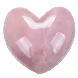 0513320120 Herz bauchig, Rosenquarz, 12cm, Geschenkschachtel | Marco Schreier