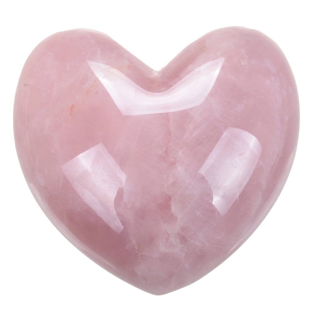 Puffy heart, Rose Quartz, 12cm, gift box | wholesaler gems & healing stones