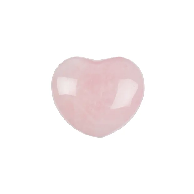 Herz (Taschenherz), Rosenquarz, 3,3 x 3,9cm | Edelsteine, Heilsteine & Schmuck