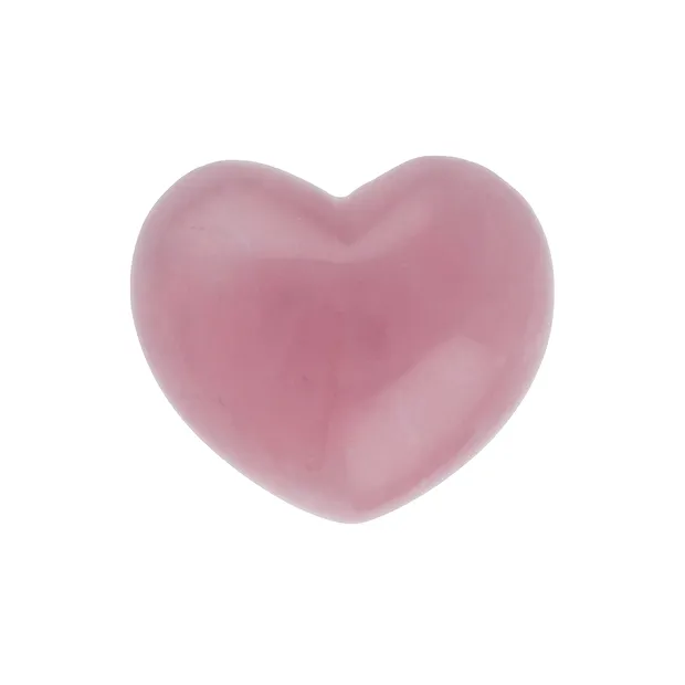 Herz bauchig, Rosenquarz, 4,5cm, A-Qualität | Edelsteine, Heilsteine & Schmuck