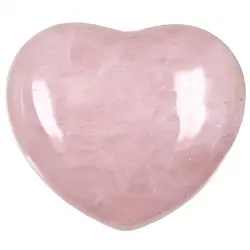 0513320651 Herz bauchig, Rosenquarz, 6,5cm | Großhändler Edelsteine, Heilsteine & Schmuck