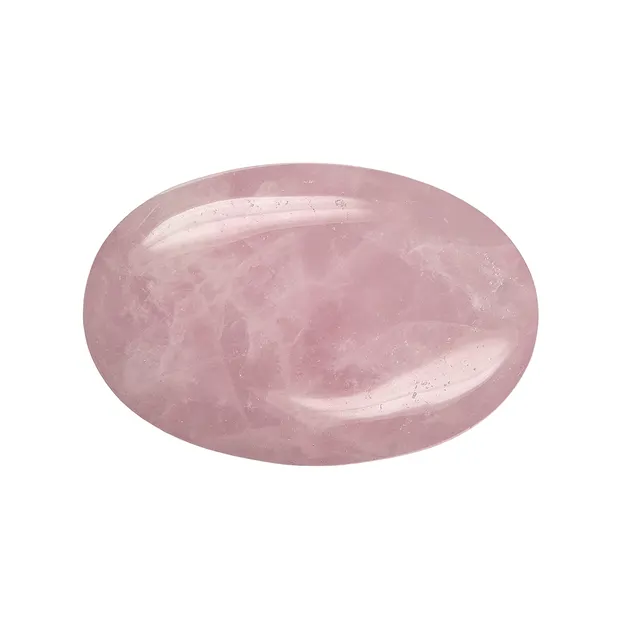 Linsenstein Rosenquarz | Schreier Großhändler Edelsteine, Heilsteine & Schmuck