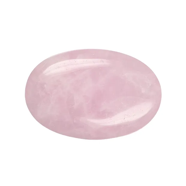 Linsenstein Rosenquarz | Schreier Großhändler Edelsteine, Heilsteine & Schmuck