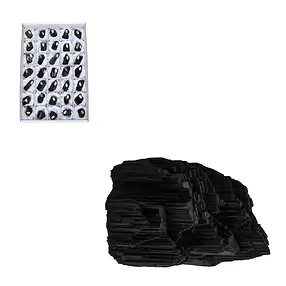 Cristalli grezzi di Schorl, 02 - 04 cm, lucidati (35 pz./ UC) | Marco Schreier