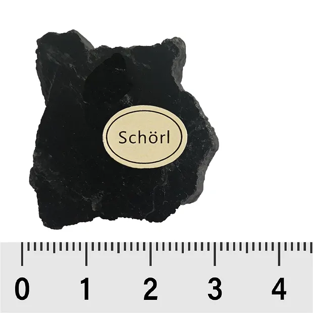 Anschliffe / Platten Schörl, 3cm (54 St./VE) | Edelsteine, Heilsteine & Schmuck