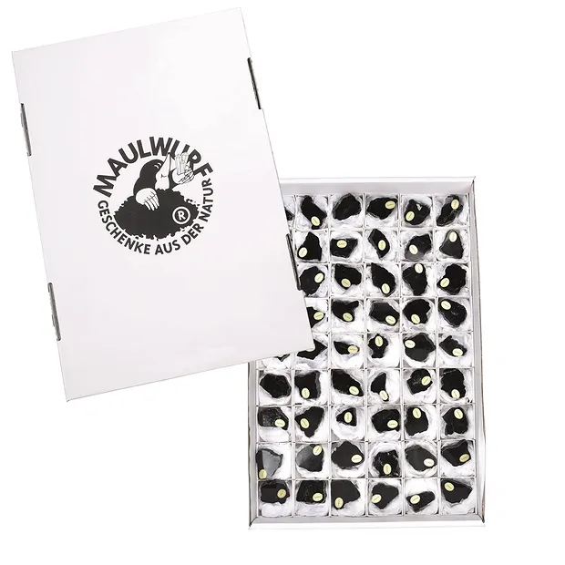 Anschliffe / Platten Schörl, 3cm (54 St./VE) | Edelsteine, Heilsteine & Schmuck