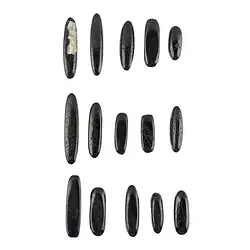 0513827500 Pencil stones Tourmaline (black) (100g/ PU) | wholesaler gems & healing stones