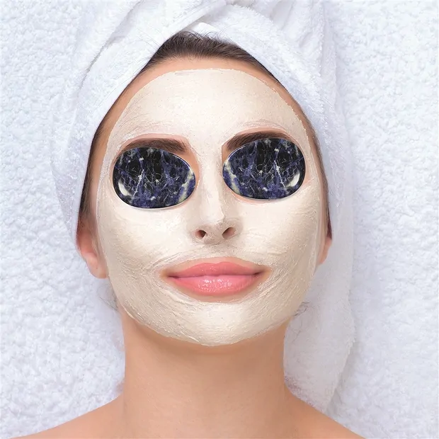 Set de pierres de soin pour les yeux Sodalite (Entrer dans le flux) | Marco Schreier