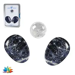 0514612092 Augenstein-Set Sodalith (In Fluss kommen) | GH Edelsteine, Heilsteine & Schmuck