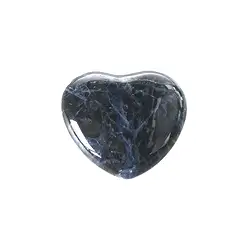 0514620353 Heart (pocket heart), Sodalite, 3.3 x 3.9 cm | wholesaler gems & healing stones