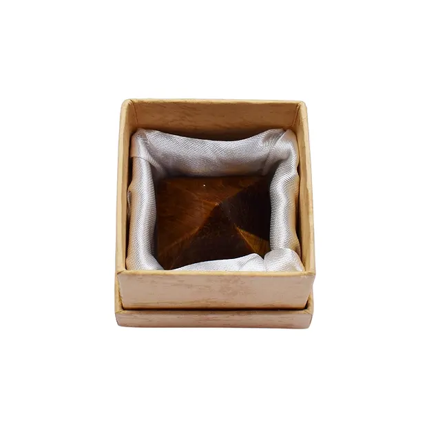 Pyramide Tigerauge in Geschenkschachtel, 03cm | Edelsteine, Heilsteine & Schmuck