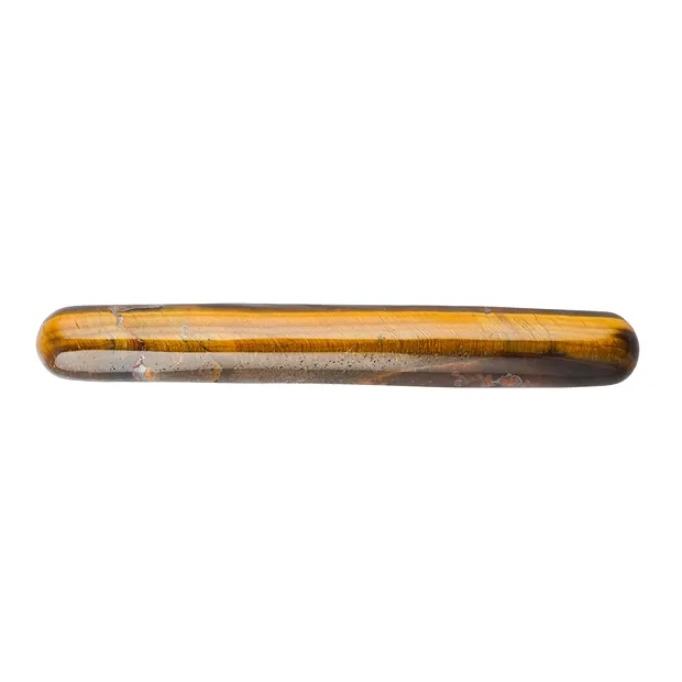 Massage stone Tiger's Eye, 10cm | wholesaler gems, healing stones & jewelry