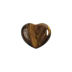 0515320250 Herz (Taschenherz), Tigerauge, 2,8cm (mini) | Edelsteine, Heilsteine & Schmuck