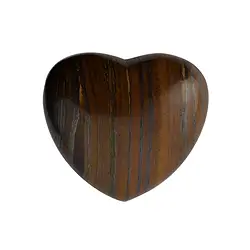 0515320551 Cuore bulboso, Occhio di tigre, 5,5 cm | grossista gemme e pietre curative
