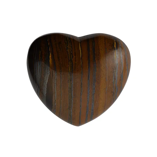 Cuore bulboso, Occhio di tigre, 5,5 cm | grossista gemme e pietre curative