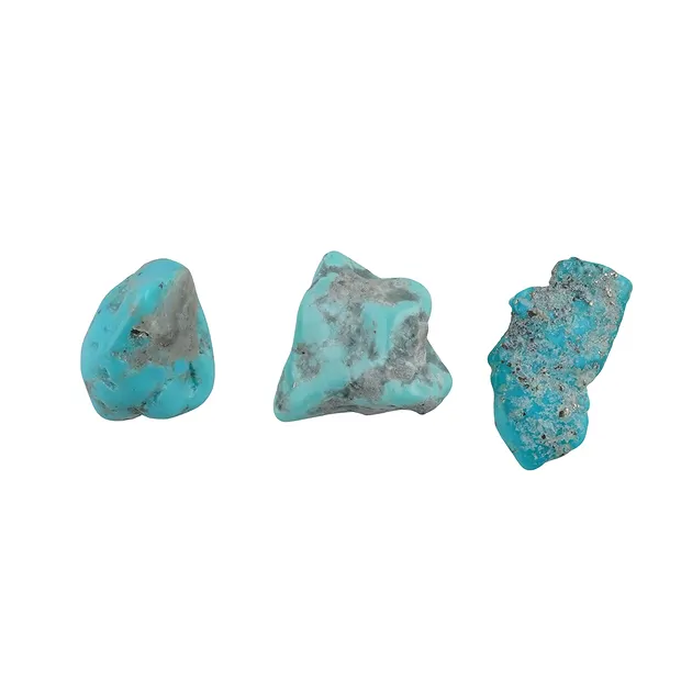Pietra burattata turchese (Campitos), 0,9 - 2,0 cm (UC) | Marco Schreier