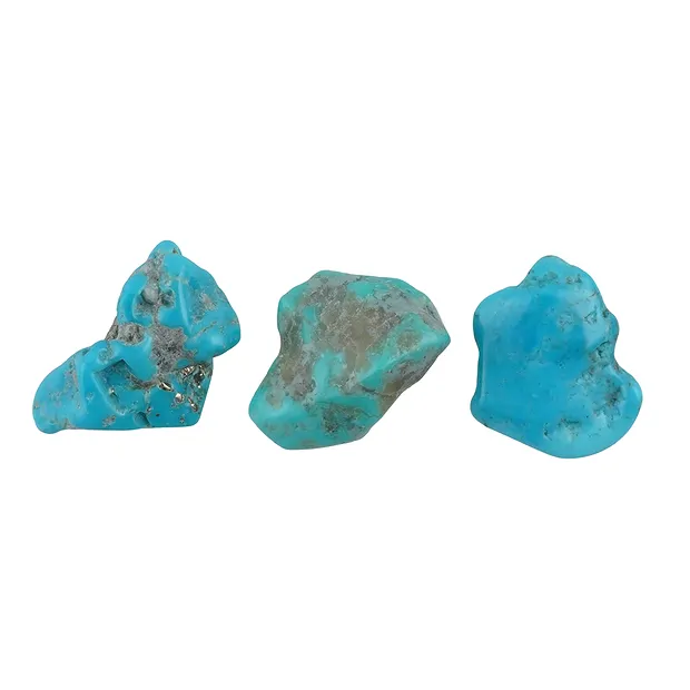 Pierres roulées Turquoise (Campitos), 1,7 - 2,5cm (100g/UC) | Marco Schreier