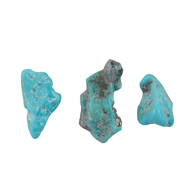 Pietra burattata turchese (Campitos), 2,1 - 3,0 cm (UC) | Marco Schreier
