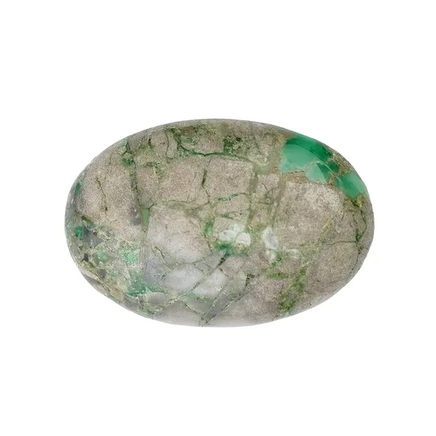 Linsenstein Variscit in Matrix | Großhändler Edelsteine, Heilsteine & Schmuck