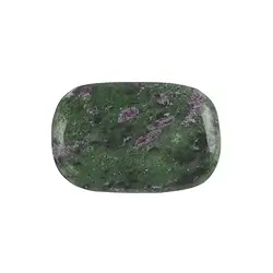 0516323201 Rectangle Zoisite with Ruby, 2,0 x 3,0cm | wholesaler gems & healing stones
