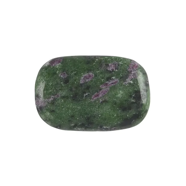 Rectangle Zoisite with Ruby, 2,0 x 3,0cm | wholesaler gems & healing stones