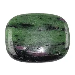 0516323202 Rectangle Zoisite with Ruby, 3,0 x 4,0cm | wholesaler gems & healing stones