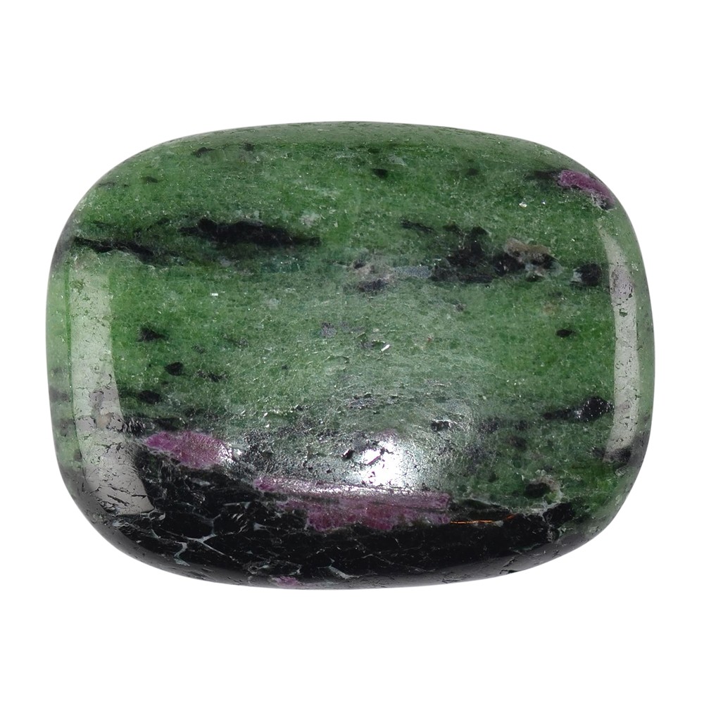Rectangle Zoisite with Ruby, 3,0 x 4,0cm | wholesaler gems & healing stones