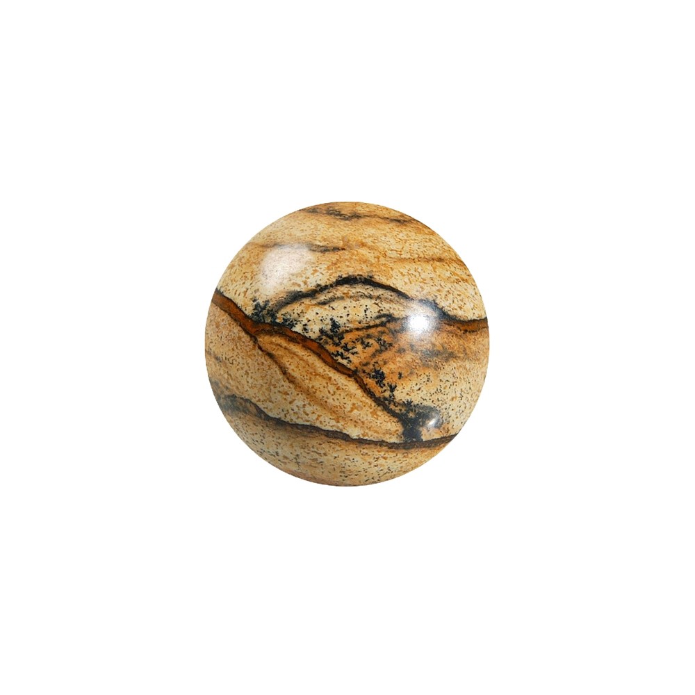 Jasper (Landscape) sphere, 1.5cm (calibrated) | wholesaler gems & healing stones