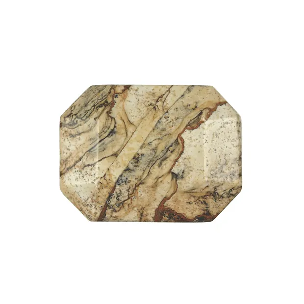 Flatstone Jaspis (Bilderjaspis), 3,0 x 2,5cm | Edelsteine, Heilsteine & Schmuck