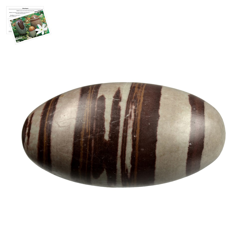 Shiva Lingam, 25 cm | Schreier piedras preciosas, piedras curativas y joyería