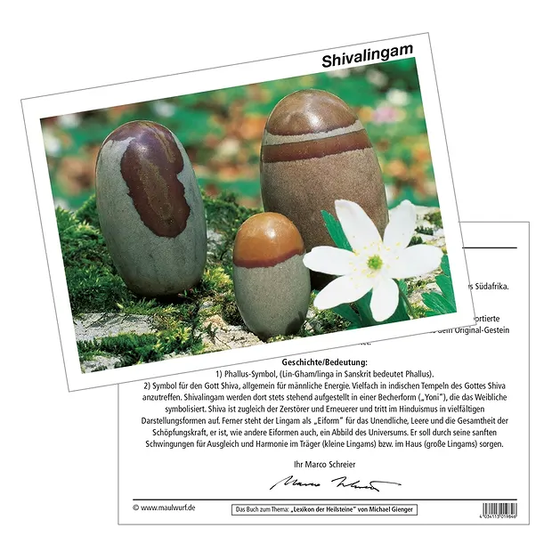 Shiva Lingam, 25 cm (extra large) | Gemme Schreier, pietre curative e gioielli