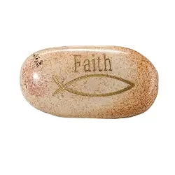 0516425005 Pietra di gradino piccola, diaspro (diaspro paesaggistico), "Faith". | Marco Schreier