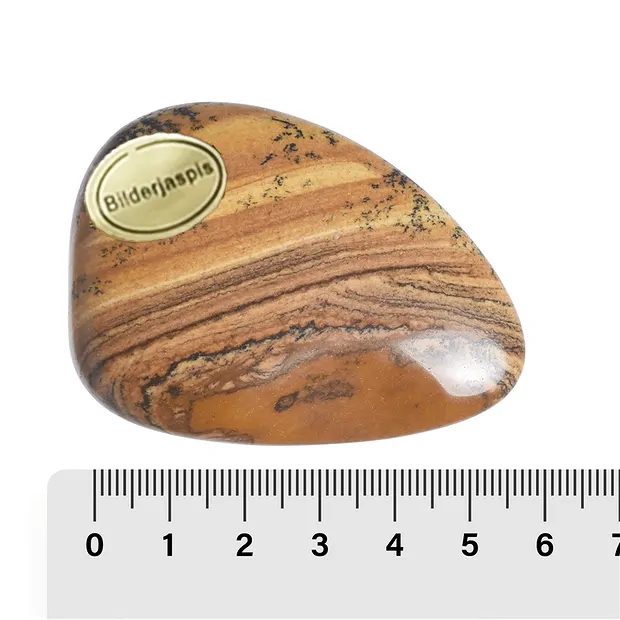 Tumbled Stones Jasper (Picture jasper), 04 - 06cm (35 pcs./ PU) | Marco Schreier