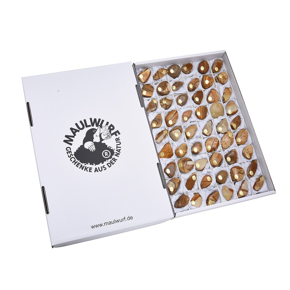 Pietra burattata diaspro (Diaspro paesaggio), 03 - 05 cm (54 pz./ UC) | Marco Schreier