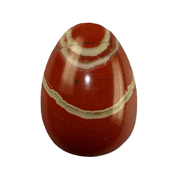 Oeuf Jaspe (rouge), 4,8cm | Pierres précieuses, pierres thérapeutiques & bijoux