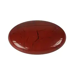 0516523001 Linsenstein Jaspis (rot) | Schreier Großhändler Edelsteine, Heilsteine & Schmuck