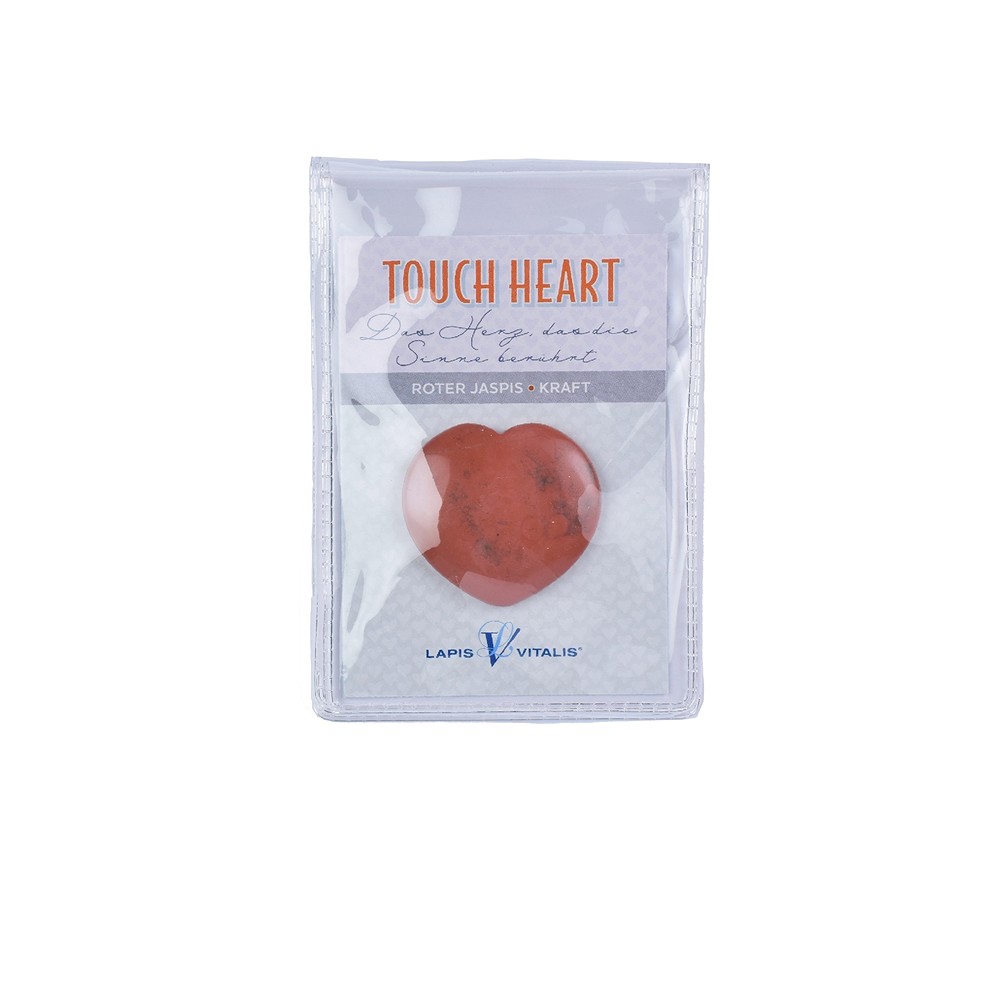 Touch Heart Jaspe (rouge) avec encart en pochette | Marco Schreier