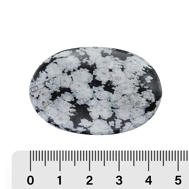 Obsidienne de Petits Galets (flocon de neige) | Marco Schreier