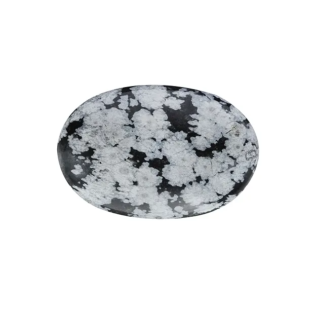 Small Palmstone Obsidian (Snowflake Obsidian) | wholesaler gems & healing stones