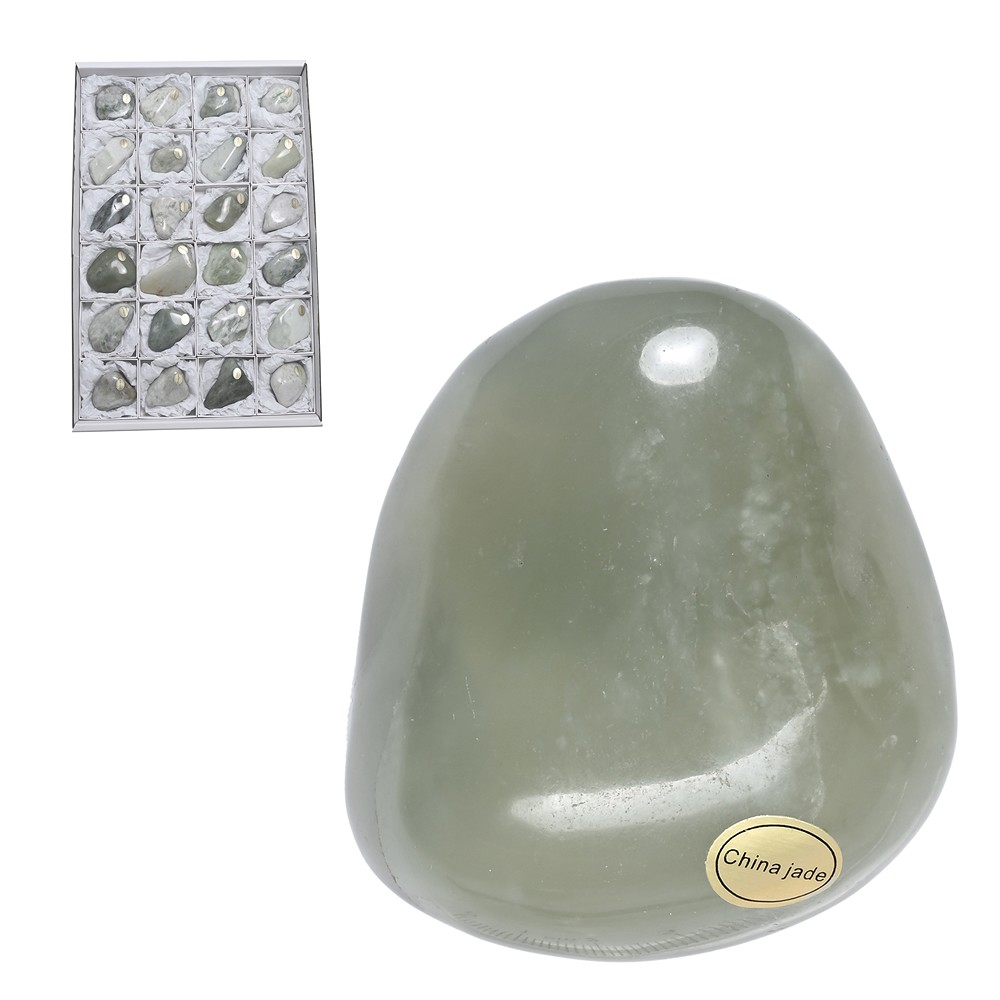 Freeform Serpentine, 5.0 - 8.0cm (24 pcs./ PU) | gems, healing stones & jewelry