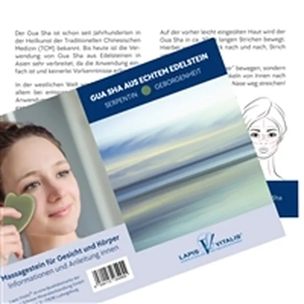 Gua Sha Serpentin (grün) | Schreier Großhändler Edelsteine, Heilsteine & Schmuck