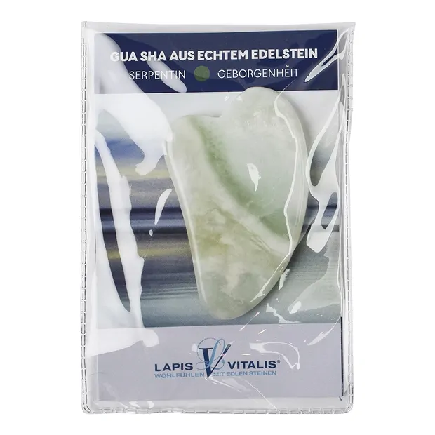Gua Sha Serpentin (grün) | Schreier Großhändler Edelsteine, Heilsteine & Schmuck
