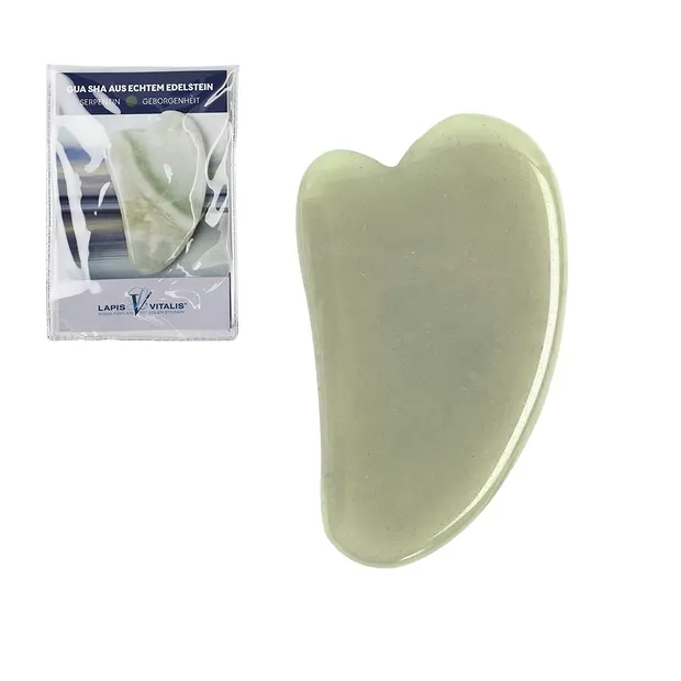Gua Sha Serpentin (grün) | Schreier Großhändler Edelsteine, Heilsteine & Schmuck