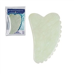 0518012114 Gua Sha Serpentine with teeth | minerals trade - gems, healing stones & jewelry