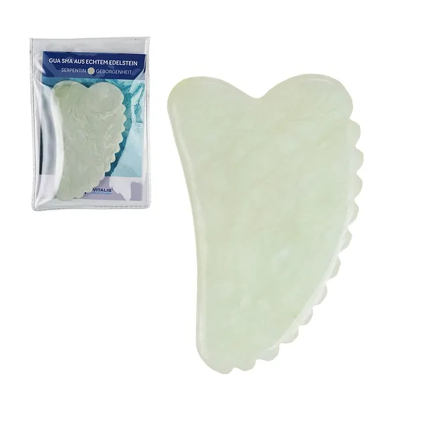 Gua Sha serpentino con i denti | gemme, pietre curative e gioielli all'ingrosso
