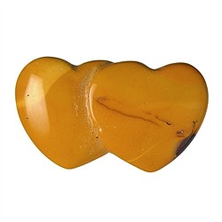 0518620006 Double heart Mookaite, 04,3cm (6 pcs./ PU) | wholesaler gems & healing stones