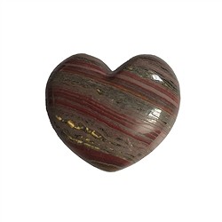 0519120451 Cœur bombé, Oeil-de-fer, 4,5cm | Marco Schreier